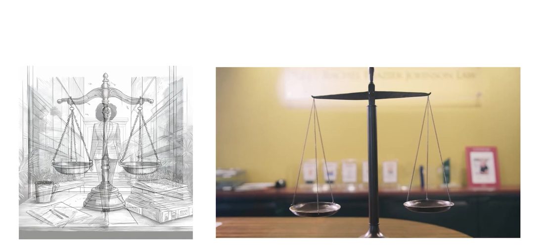 A storyboard sketch beside the finished shot