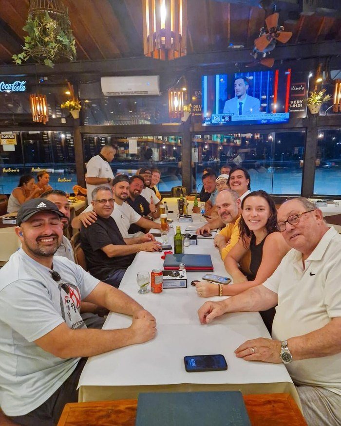 Dinner with the doctors on the coast