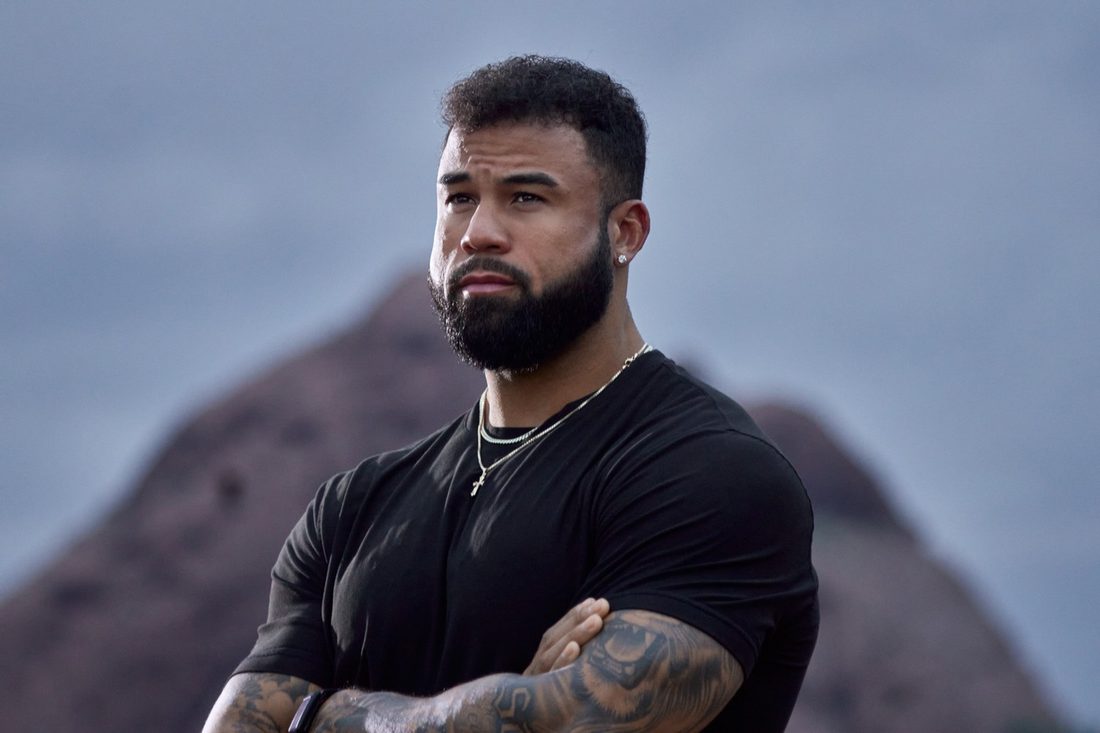 Training outdoors among the red rocks